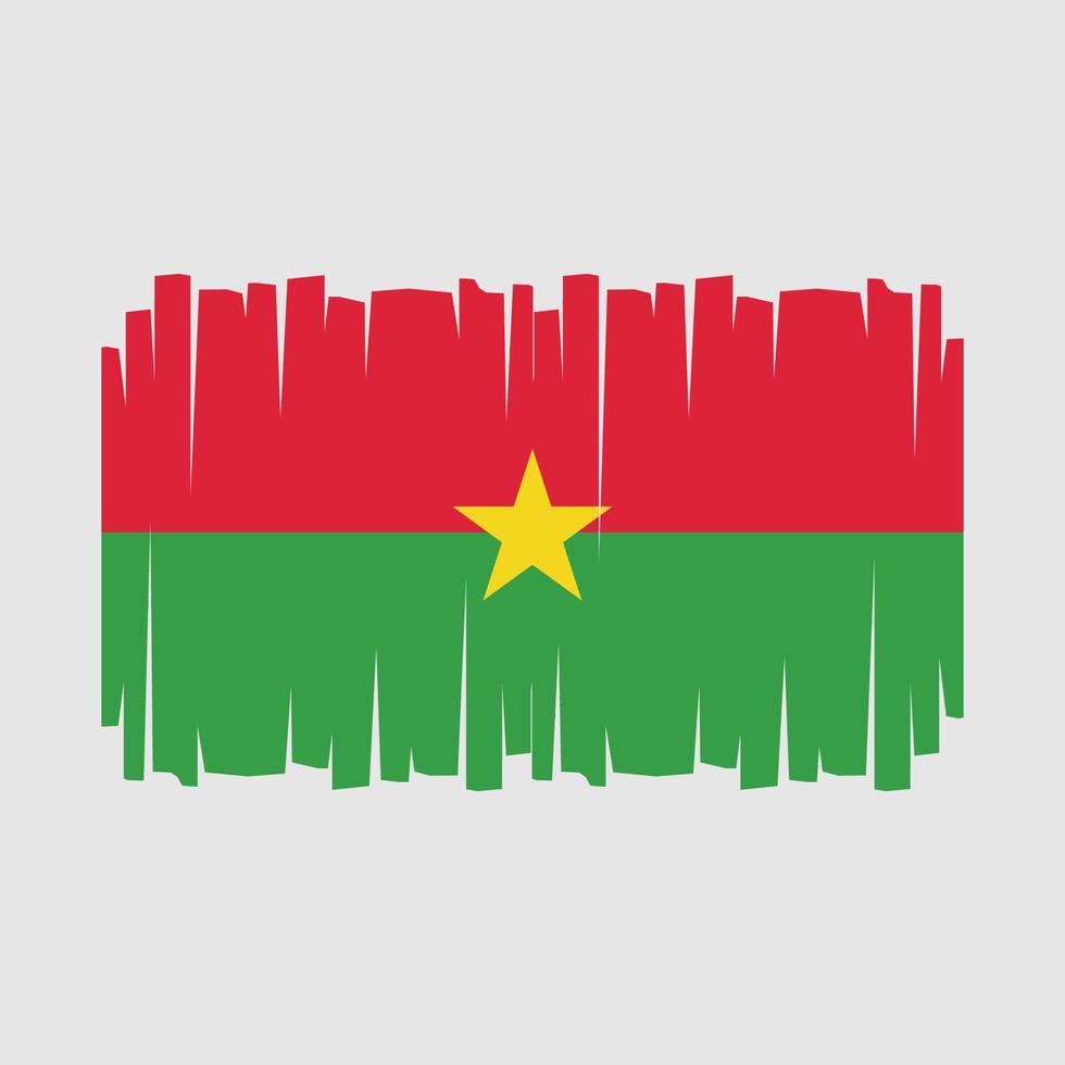 vetor bandeira burkina faso