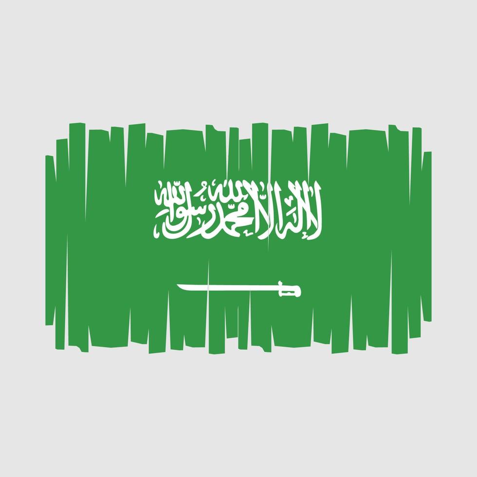 vetor da bandeira da arábia saudita