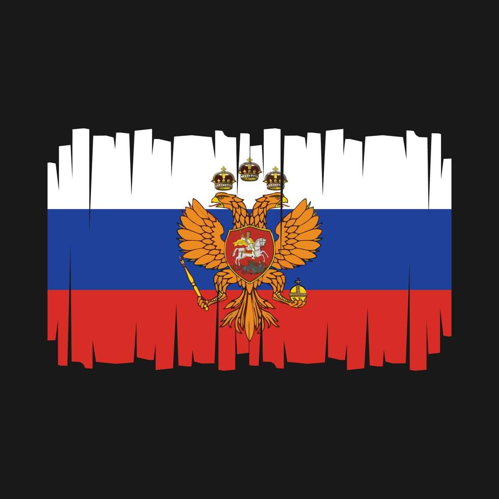 vetor bandeira da rússia