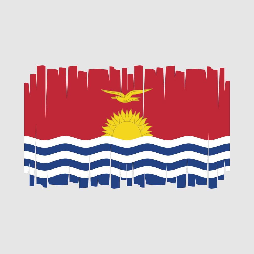 vetor bandeira kiribati