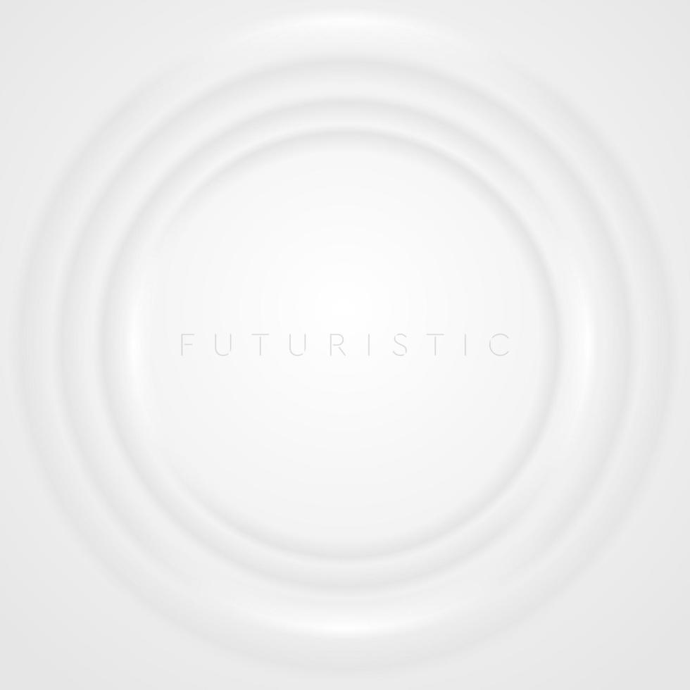 leite branco suave círculos abstrato tecnologia futurista fundo vetor