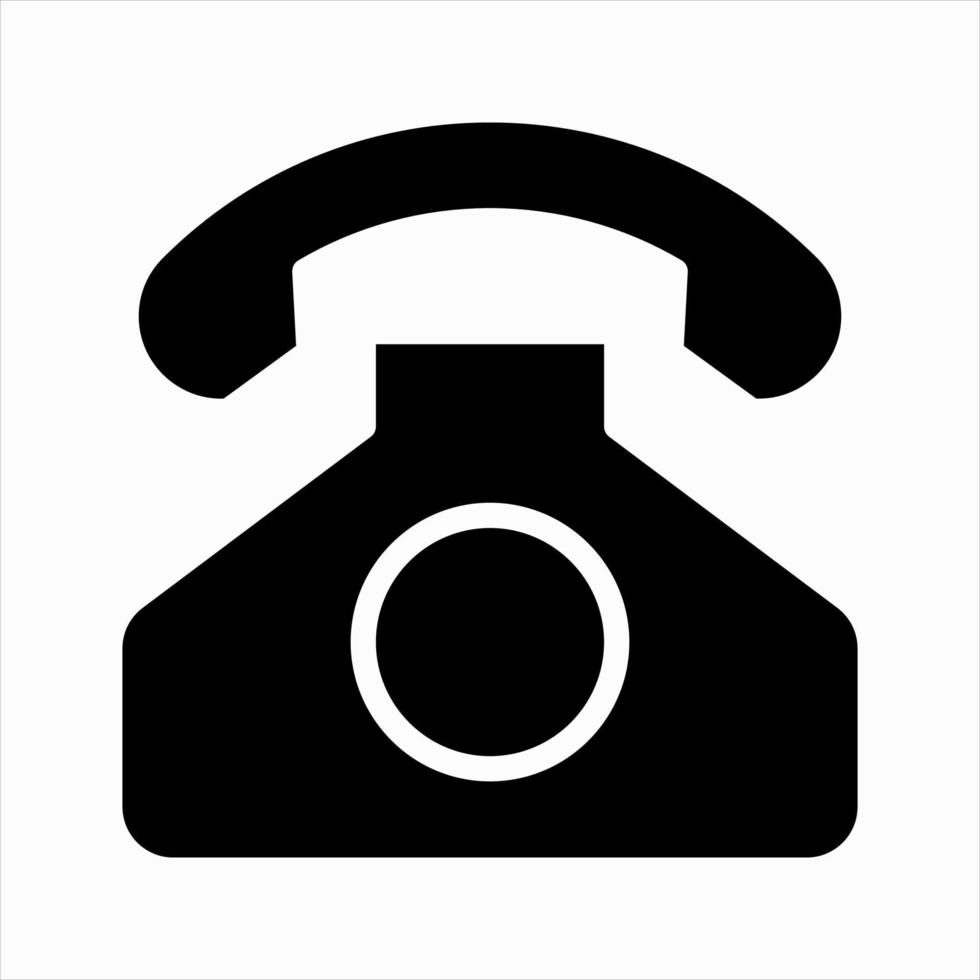 Telefone ícone vetor isolado para qualquer finalidades