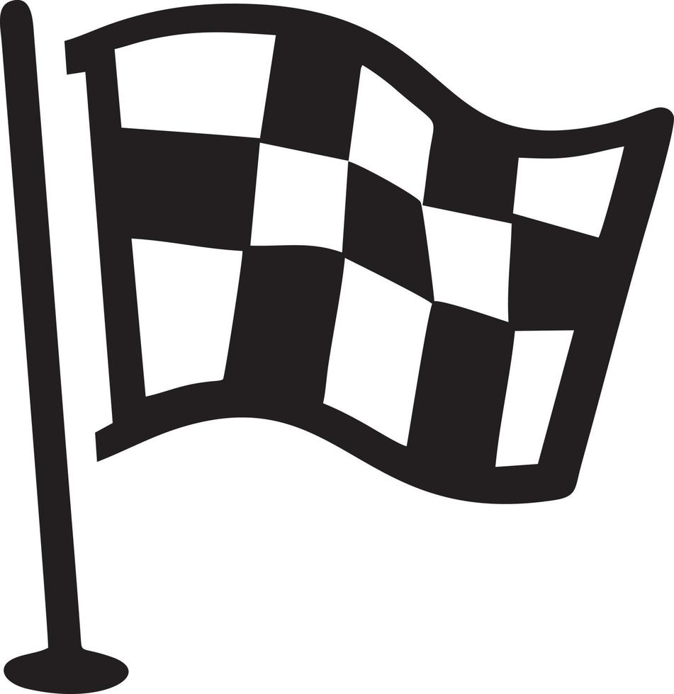 bandeira ícone símbolo vetor imagem. ilustração do a acenando bandeira localização Projeto imagem. eps 10.