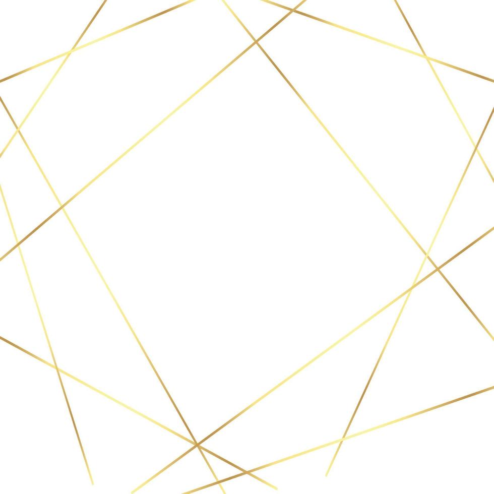 fundo branco abstrato com linhas douradas - vetor