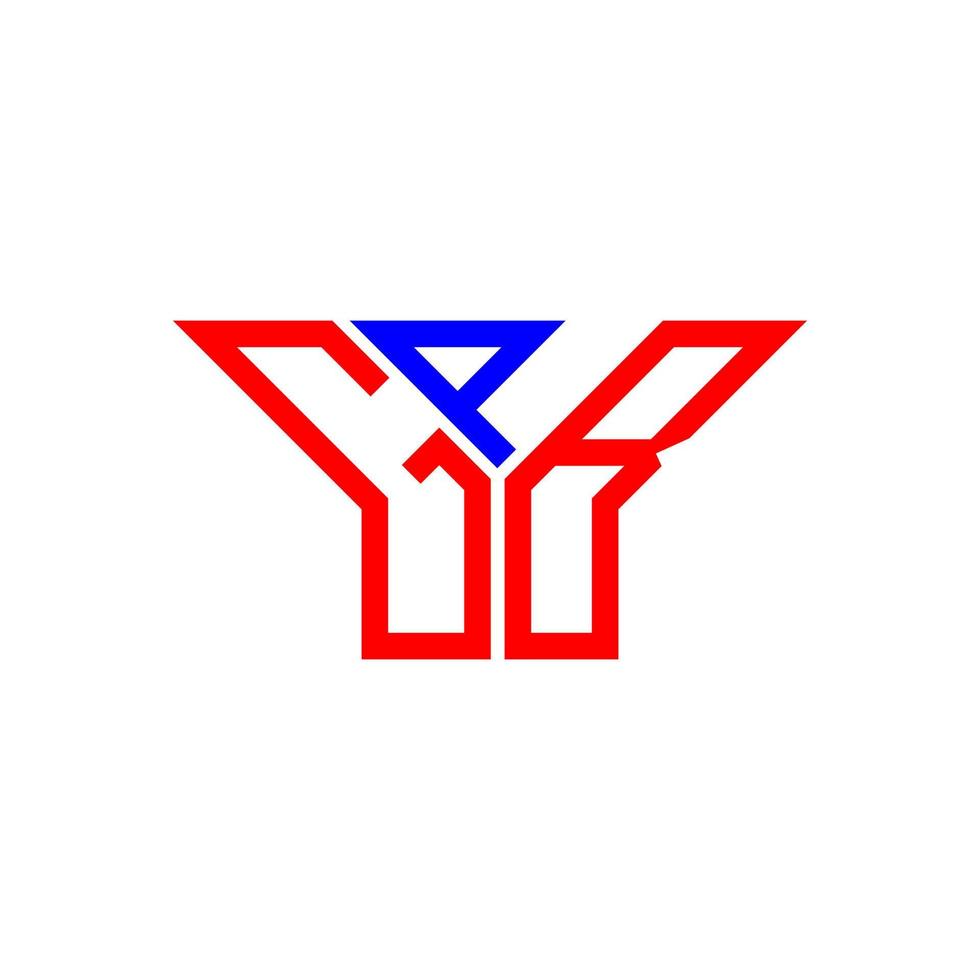 design criativo do logotipo da carta gpb com gráfico vetorial, logotipo gpb simples e moderno. vetor