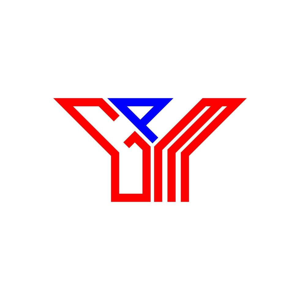 design criativo do logotipo da carta gpm com gráfico vetorial, logotipo simples e moderno do gpm. vetor