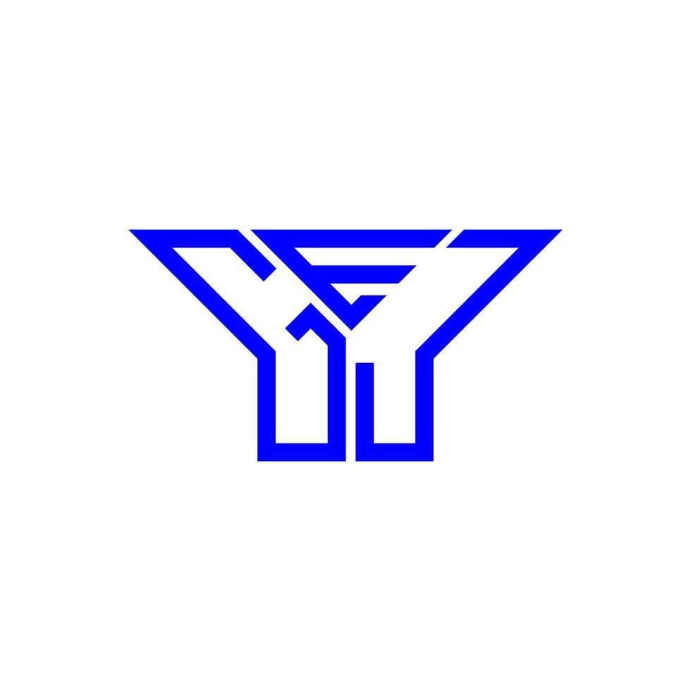 design criativo do logotipo da carta gej com gráfico vetorial, logotipo gej simples e moderno. vetor