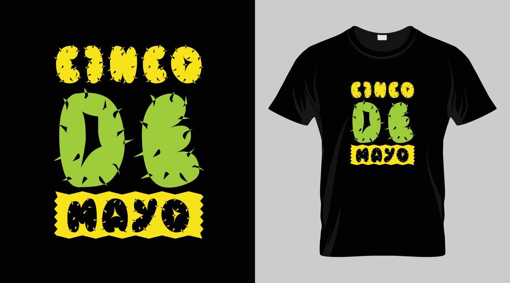 cinco de maionese festival camiseta projeto, mexicano festival vetor camiseta Projeto