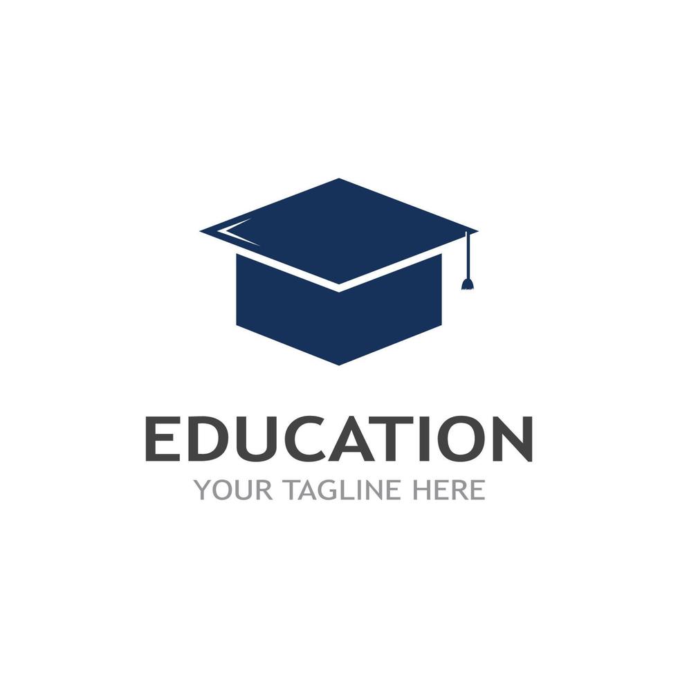 vetor de modelo de logotipo de educação