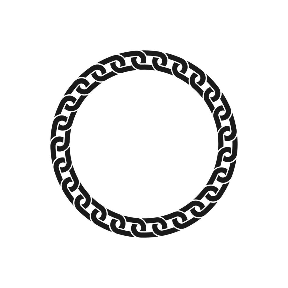 cadeia ligação circular fronteira vetor