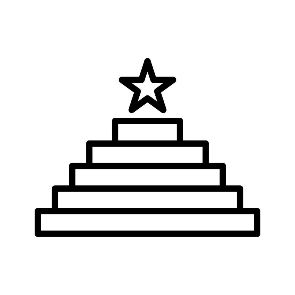 ícone de estrela superior vetor