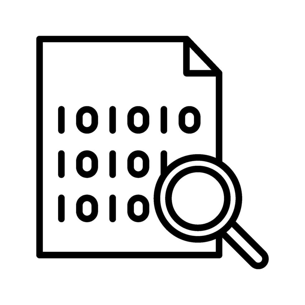ícone de criptografia de arquivo vetor