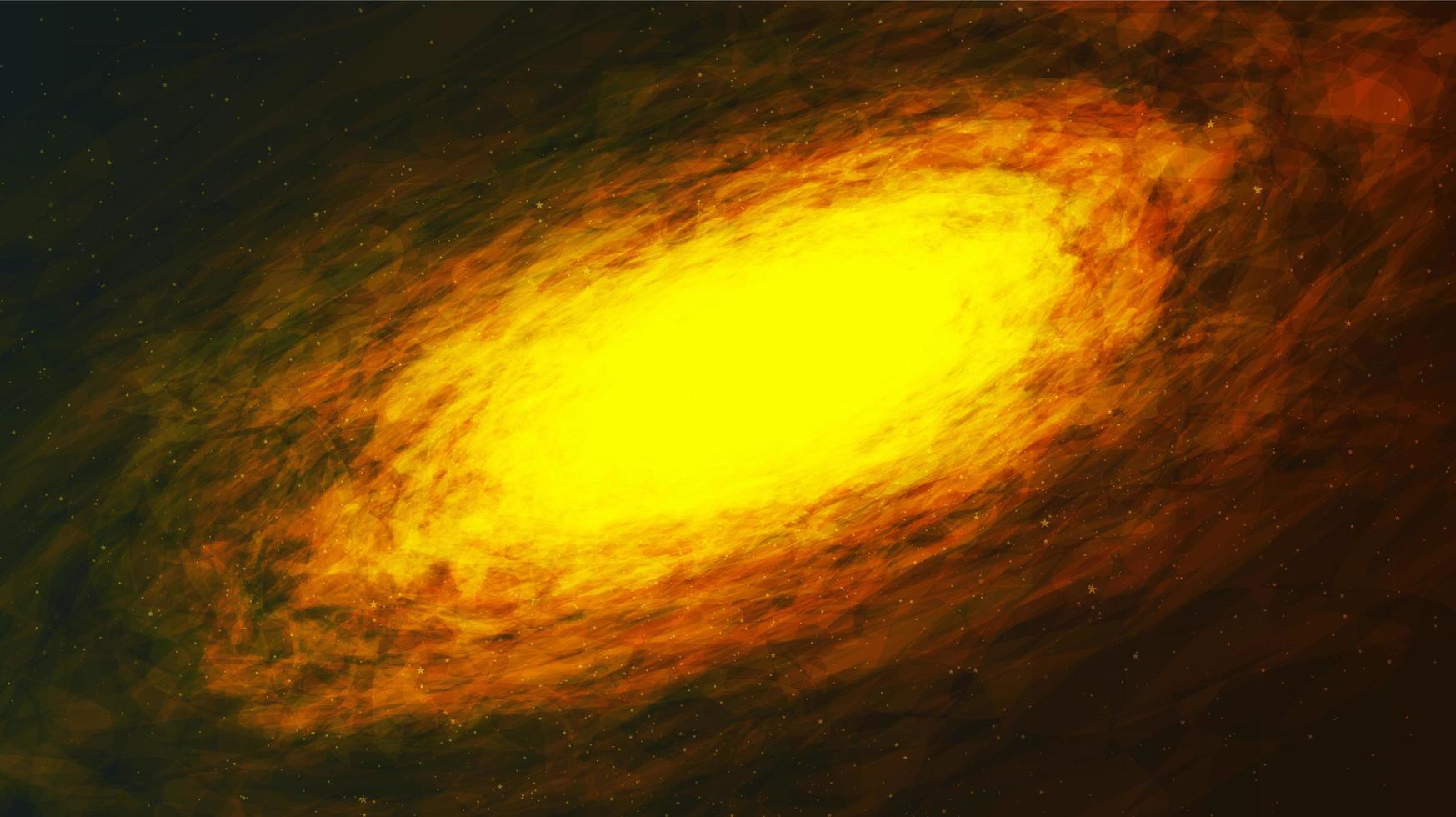 nebulosa gigante realista no fundo da Via Láctea vetor