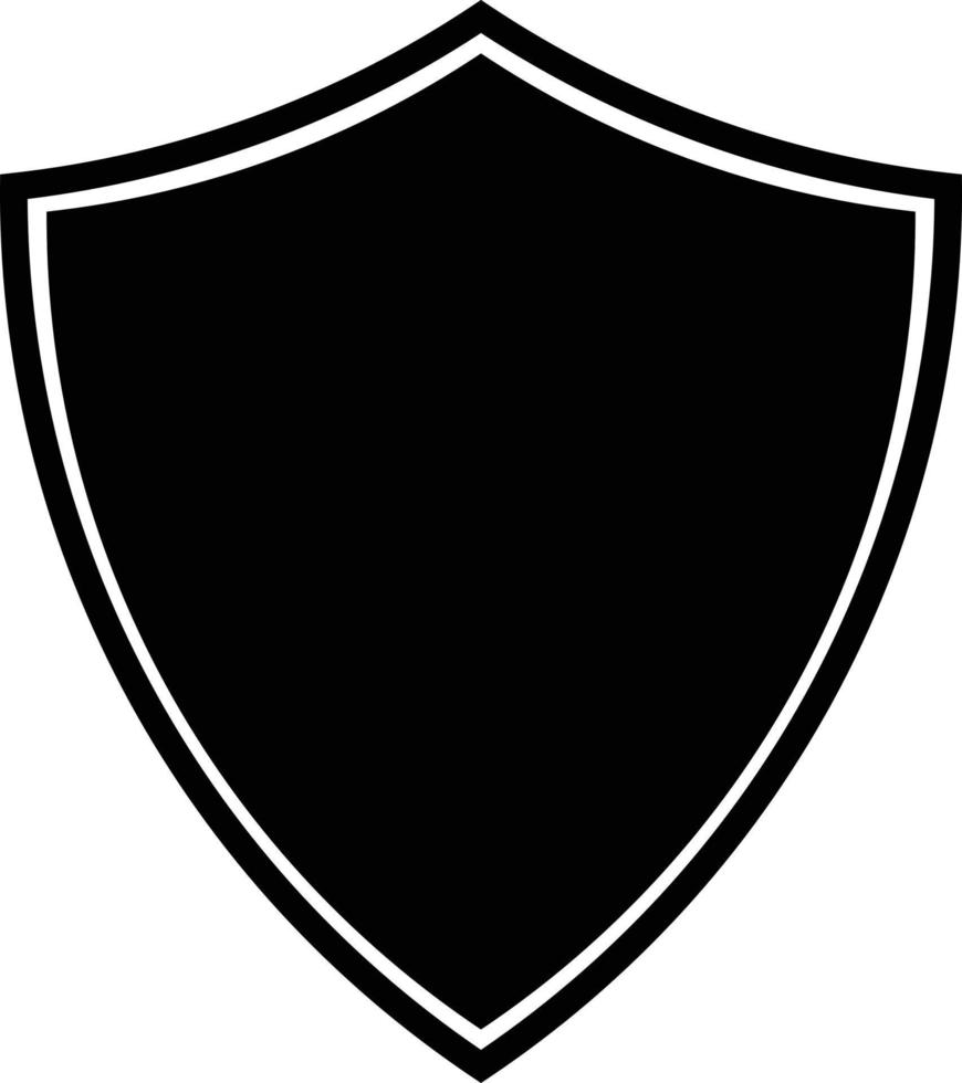 escudo ícone vetor . segurança símbolo . proteção placa