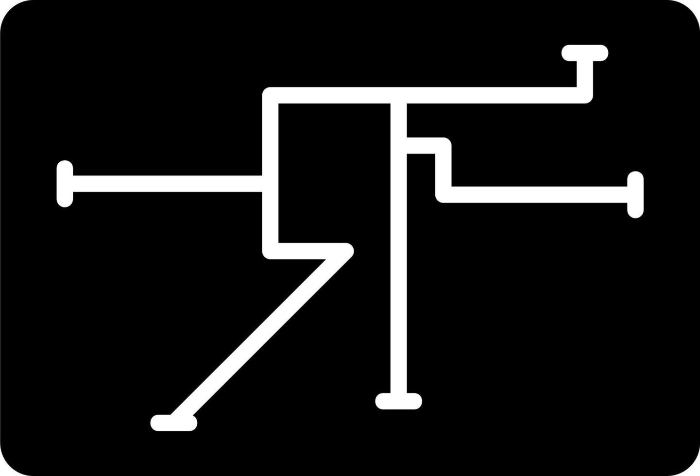 rota mapa vetor ícone