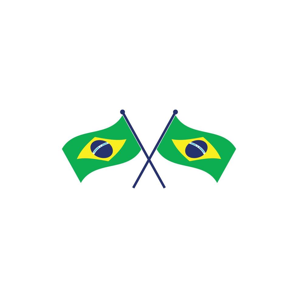 bandeira do brasil no coração 11453408 Vetor no Vecteezy
