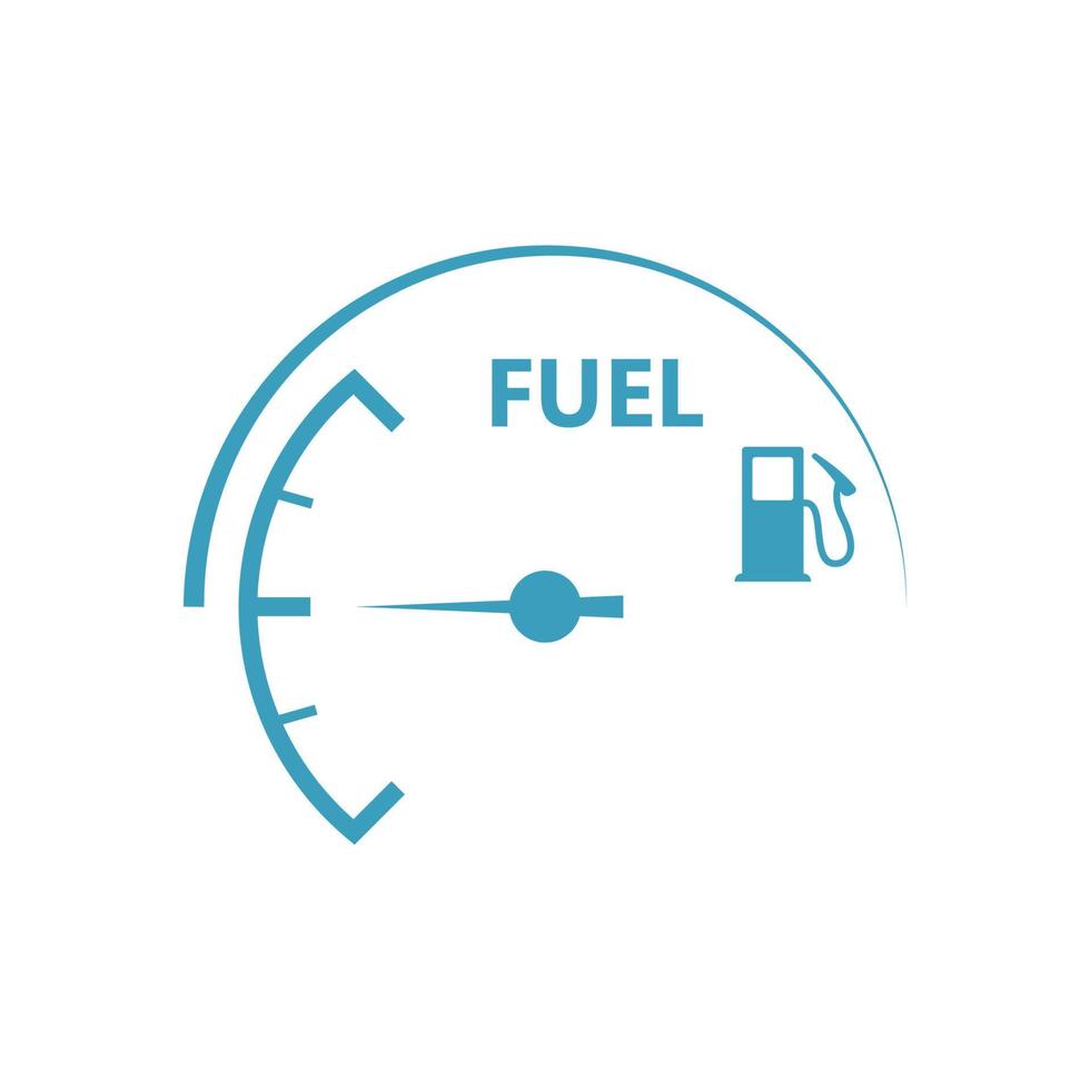 vetor ilustração combustível indicador logotipo modelo