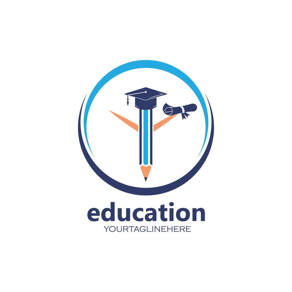 lápis vetor ilustração ícone e logotipo do Educação