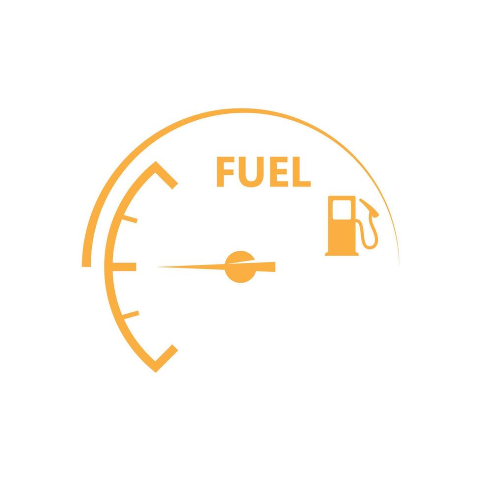 vetor ilustração combustível indicador logotipo modelo