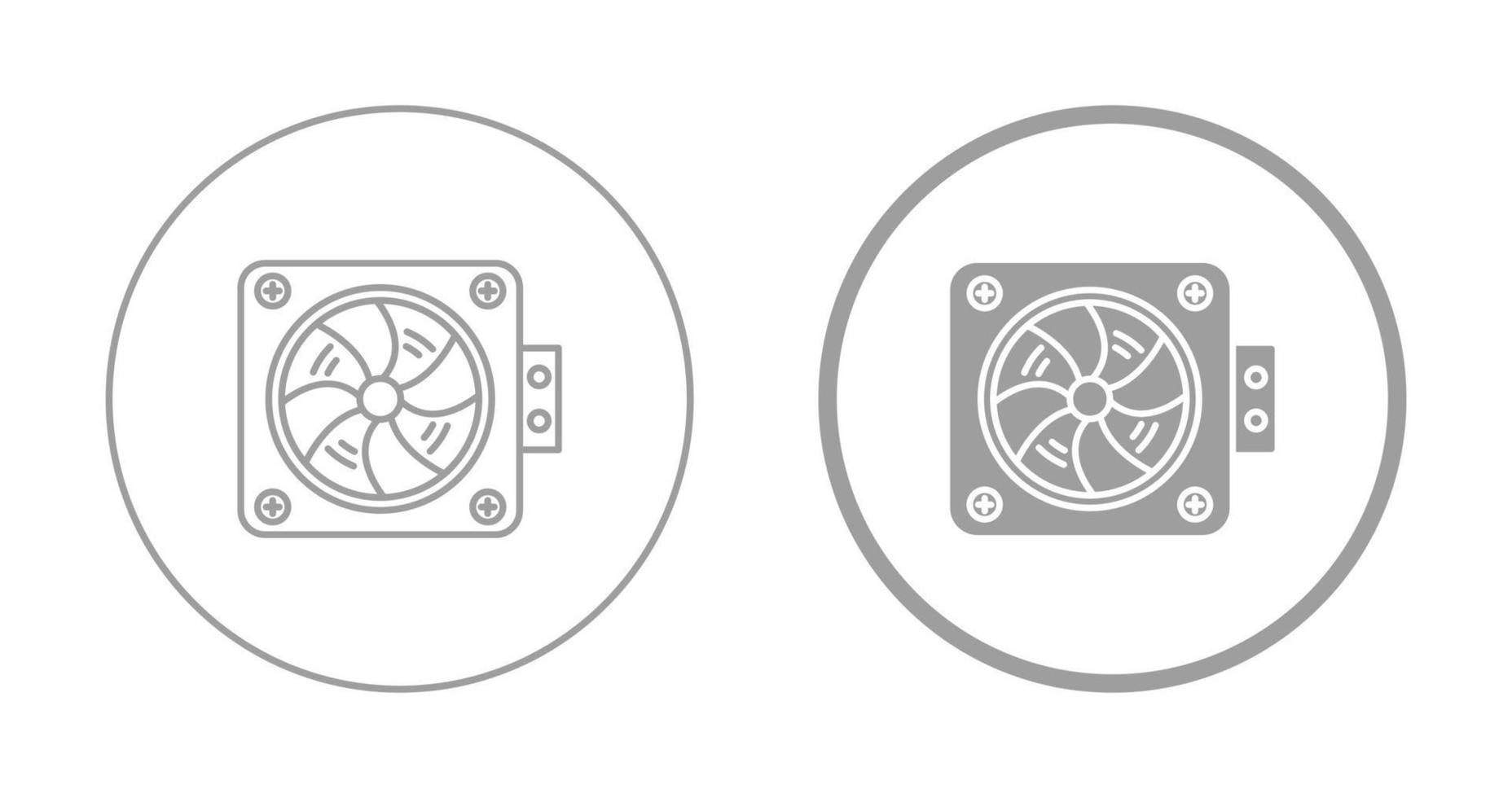 ícone de vetor de ventilação