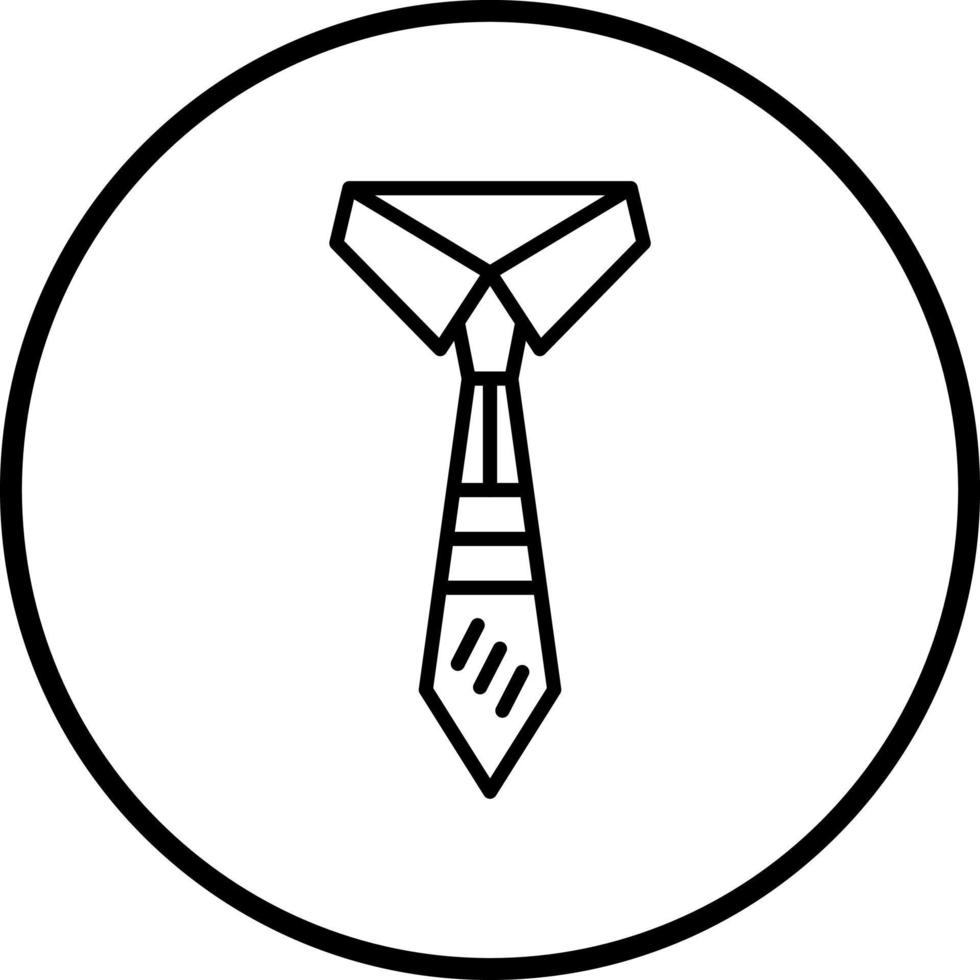 vetor Projeto gravata vetor ícone estilo