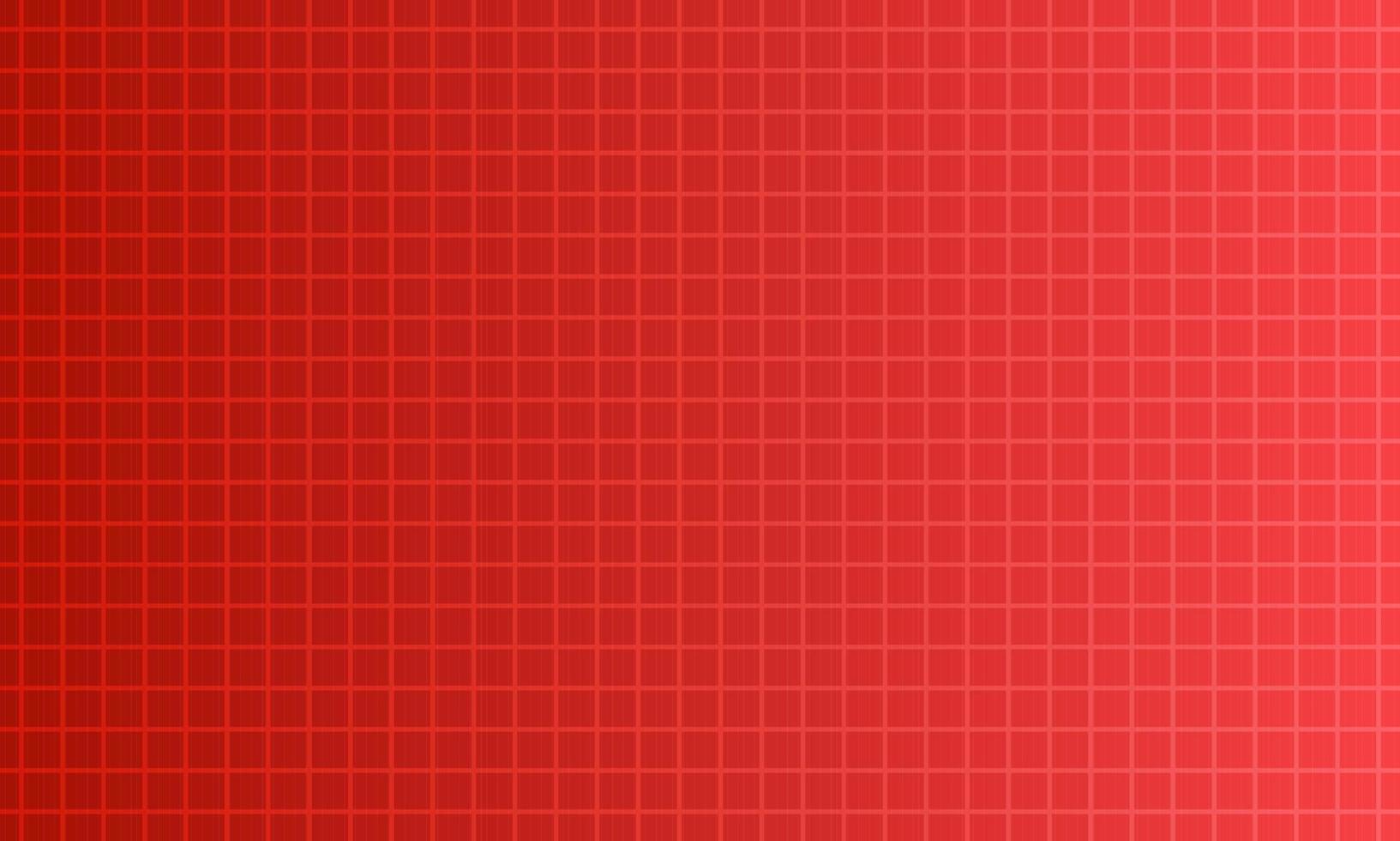 gradiente vermelho plano quadra geométrico fundo. vetor