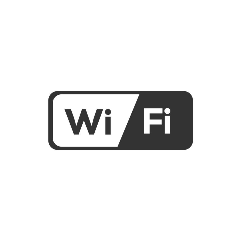 Wi-fi ícone vetor ilustração