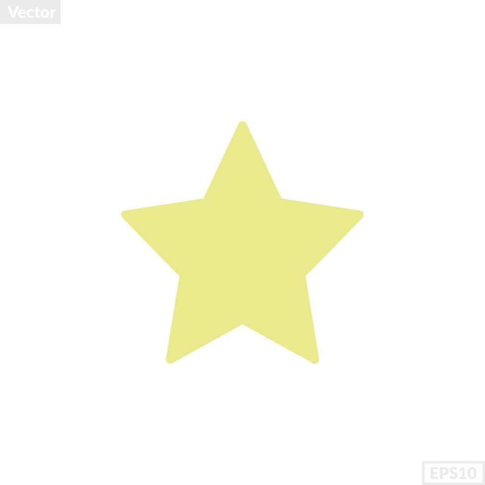 Estrela forma ilustração vetor gráfico