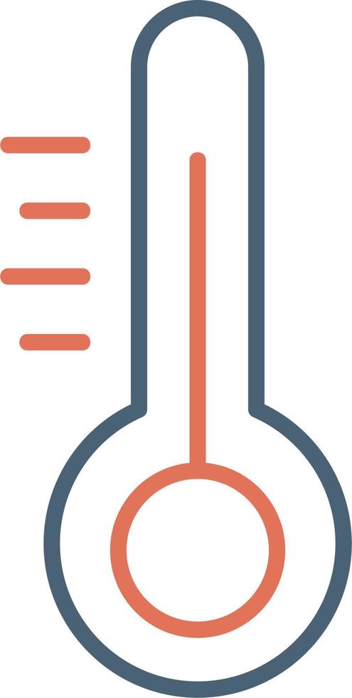 ícone de vetor de temperatura