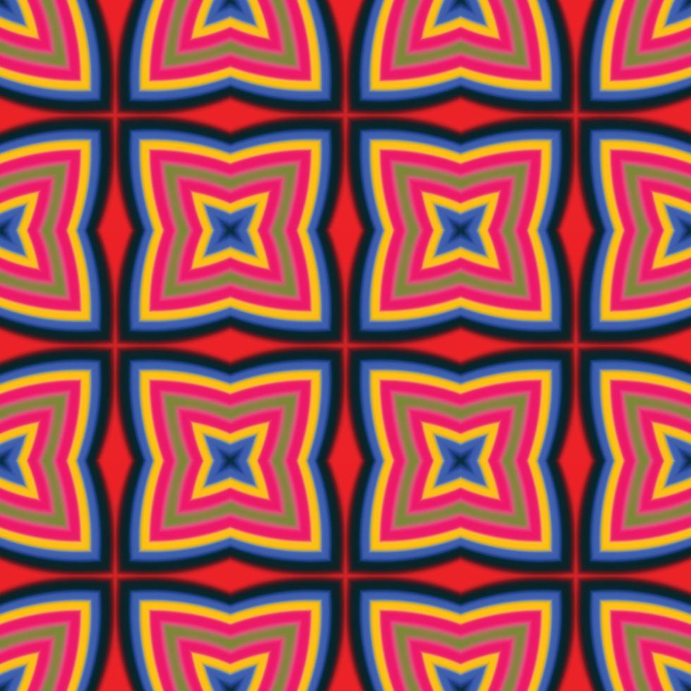 geométrico abstrato fundo Projeto. fractal ilustração fundo padronizar fabuloso Projeto. moderno telha padronizar papel de parede. vetor