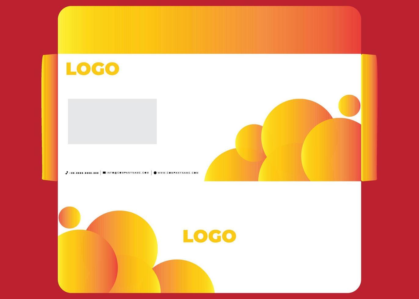 regular envelope Projeto vetor