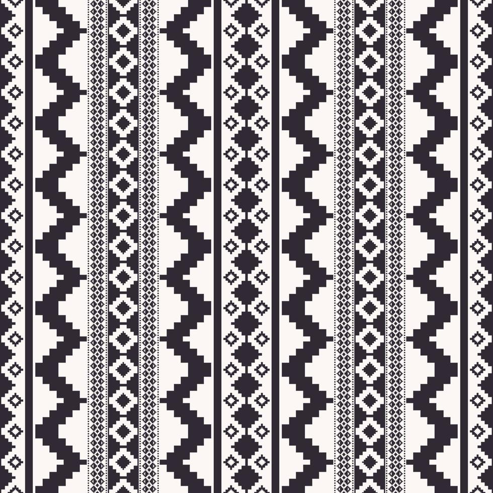 asteca kilim Preto e branco listras padronizar. asteca kilim geométrico listras desatado padronizar fundo. étnico geométrico monocromático padronizar usar para tecido, casa interior decoração elementos. vetor