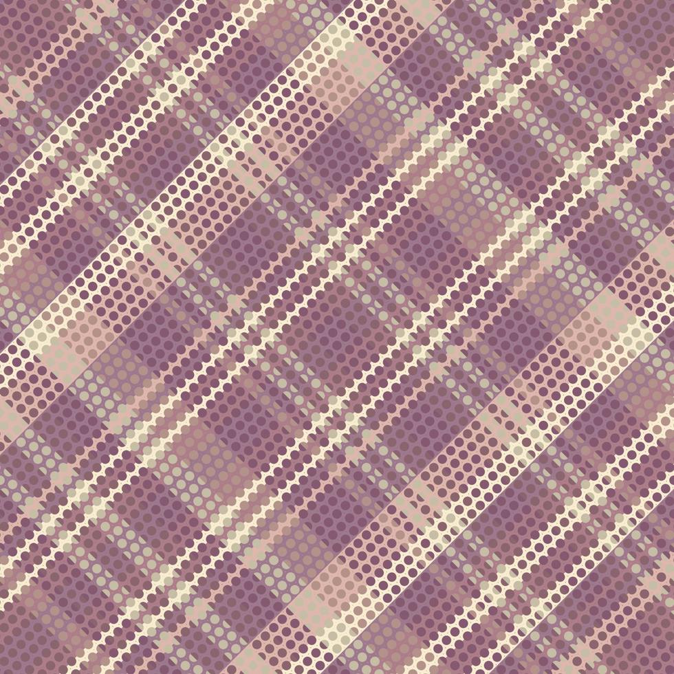 tartan xadrez com vintage cor padronizar. vetor