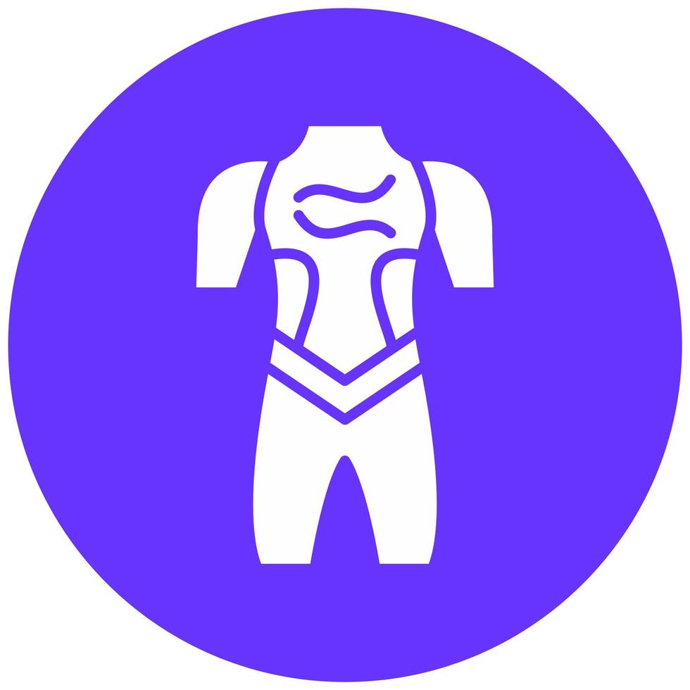 roupa de mergulho vetor ícone estilo
