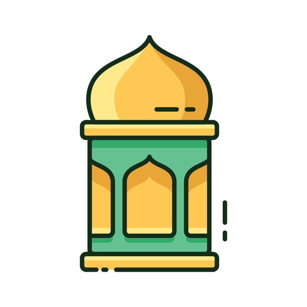ilustração vetor gráfico do a Ramadã lanterna