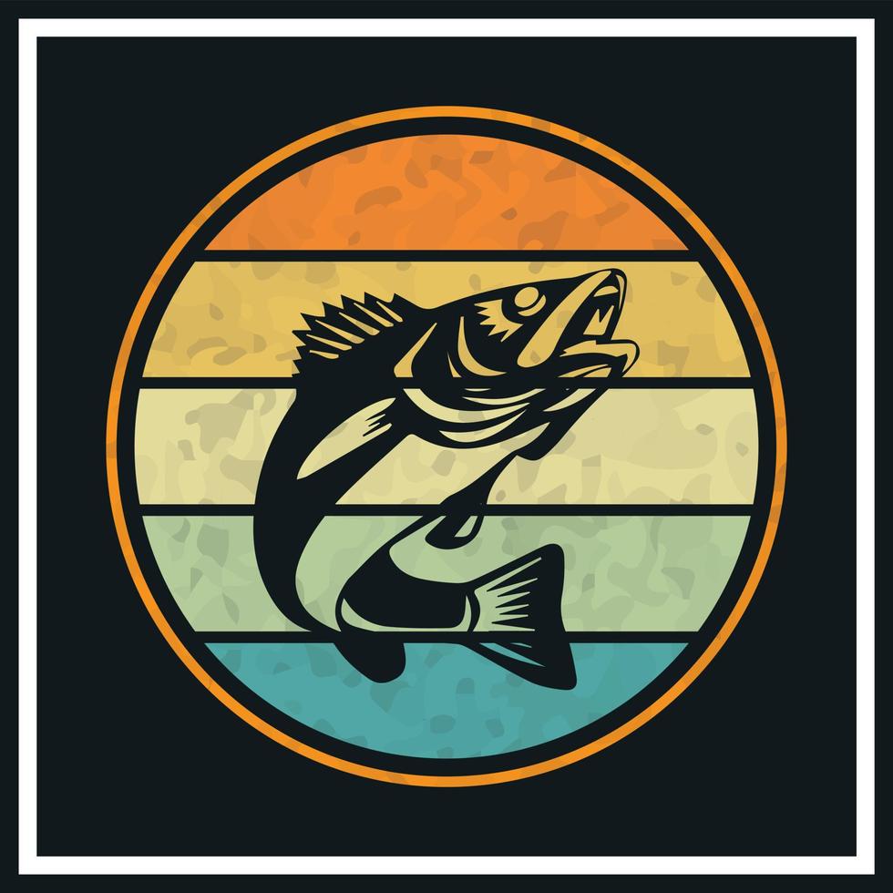 pescaria camiseta Projeto vetor pescaria Camisetas Projeto para pescaria vetor retro pescaria camiseta Projeto