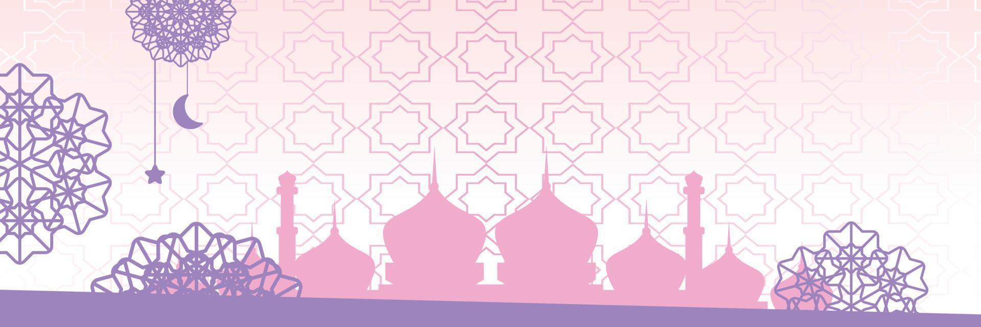 islâmico fundo, com lindo mandala ornamento. vetor modelo para bandeiras, cumprimento cartões para islâmico feriados, eid al fitr, ramadã, eid al adha