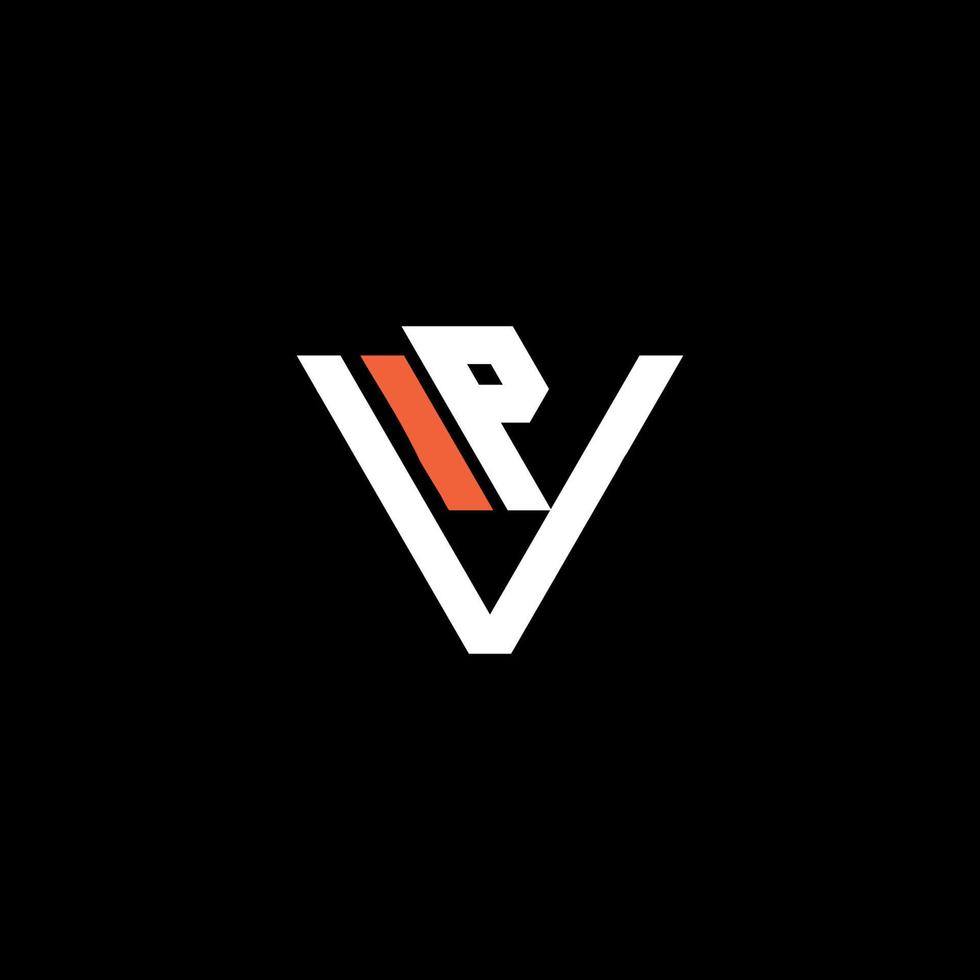 vip monograma logotipo vetor