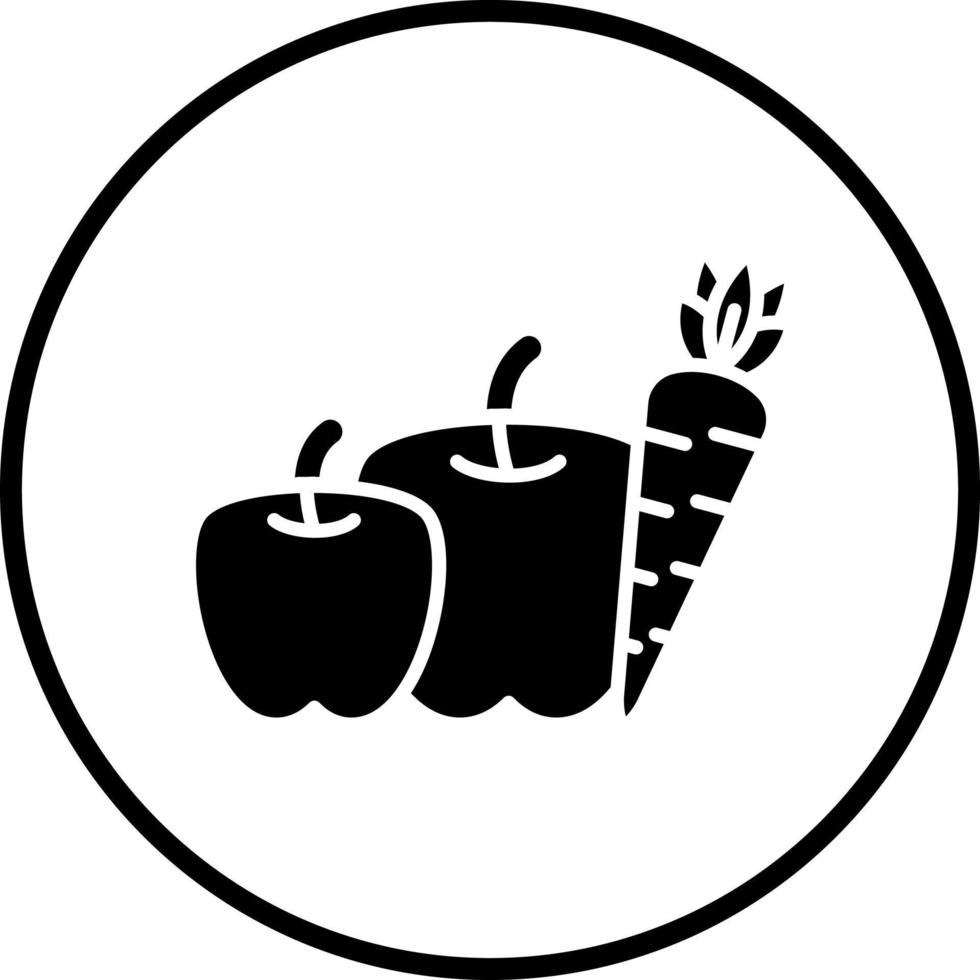 frutas vetor ícone estilo