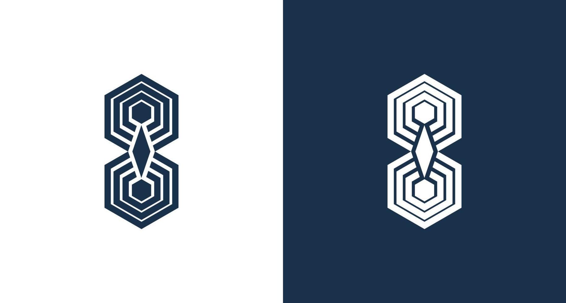 conjunto de logotipo de aranha geométrica vetor