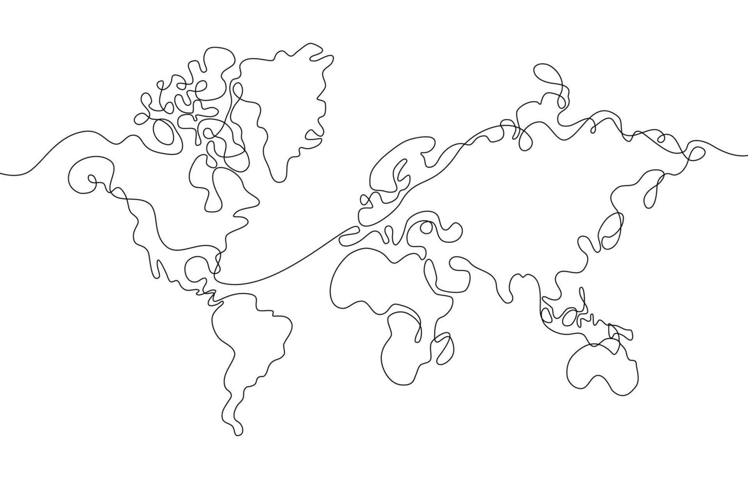 mundo mapa 1 acidente vascular encefálico arte conceito vetor