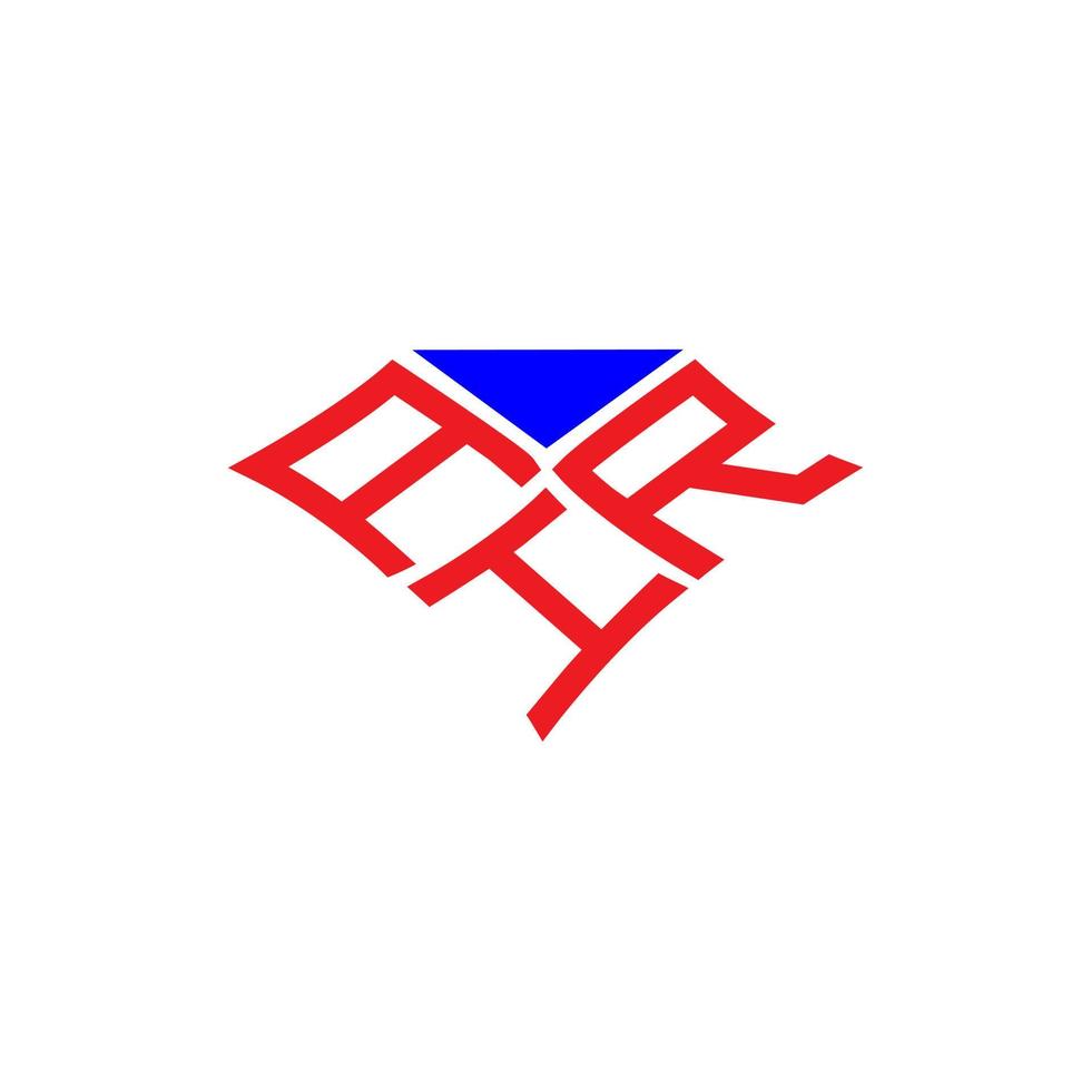 design criativo do logotipo da carta aérea com gráfico vetorial, logotipo simples e moderno do ar. vetor