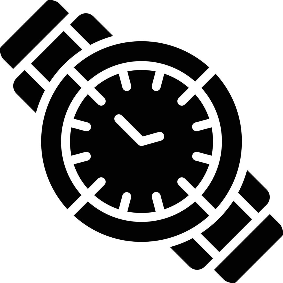 relógio de pulso vetor ícone estilo
