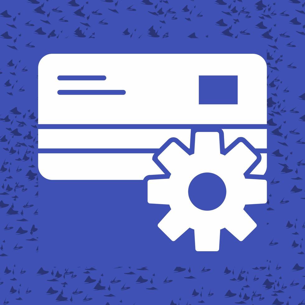 ícone de vetor de configuração de pagamento