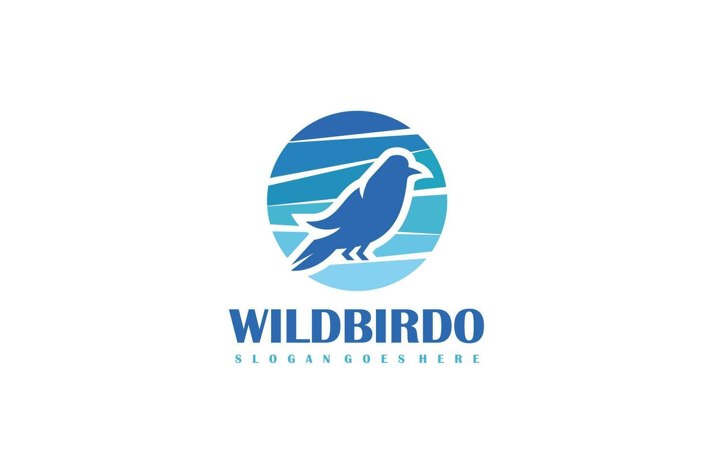 Logotipo do pássaro vetor