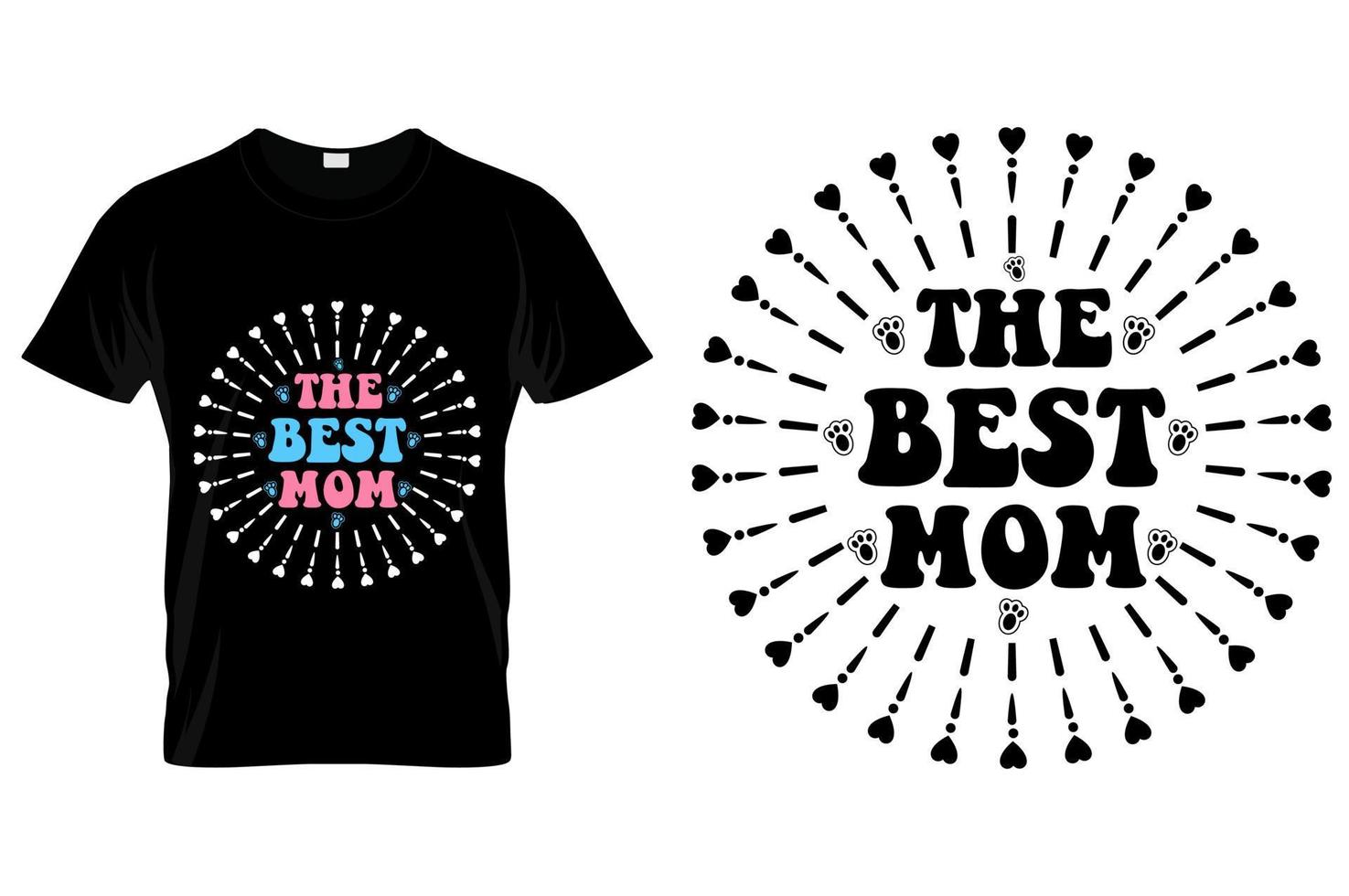 tipografia mãe camiseta Projeto vetor mãe dia citações