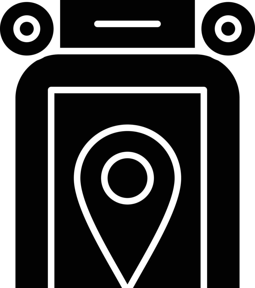 vetor Projeto rua localização ícone estilo