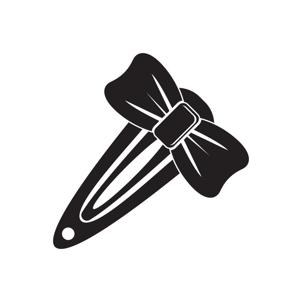 cabelo PIN símbolo ícone, logotipo ilustração Projeto modelo vetor