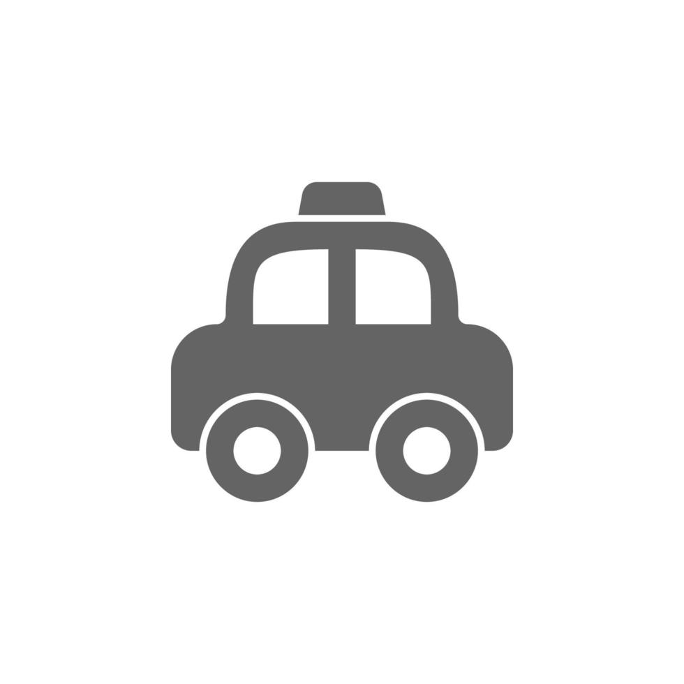 Táxi carro vetor ícone
