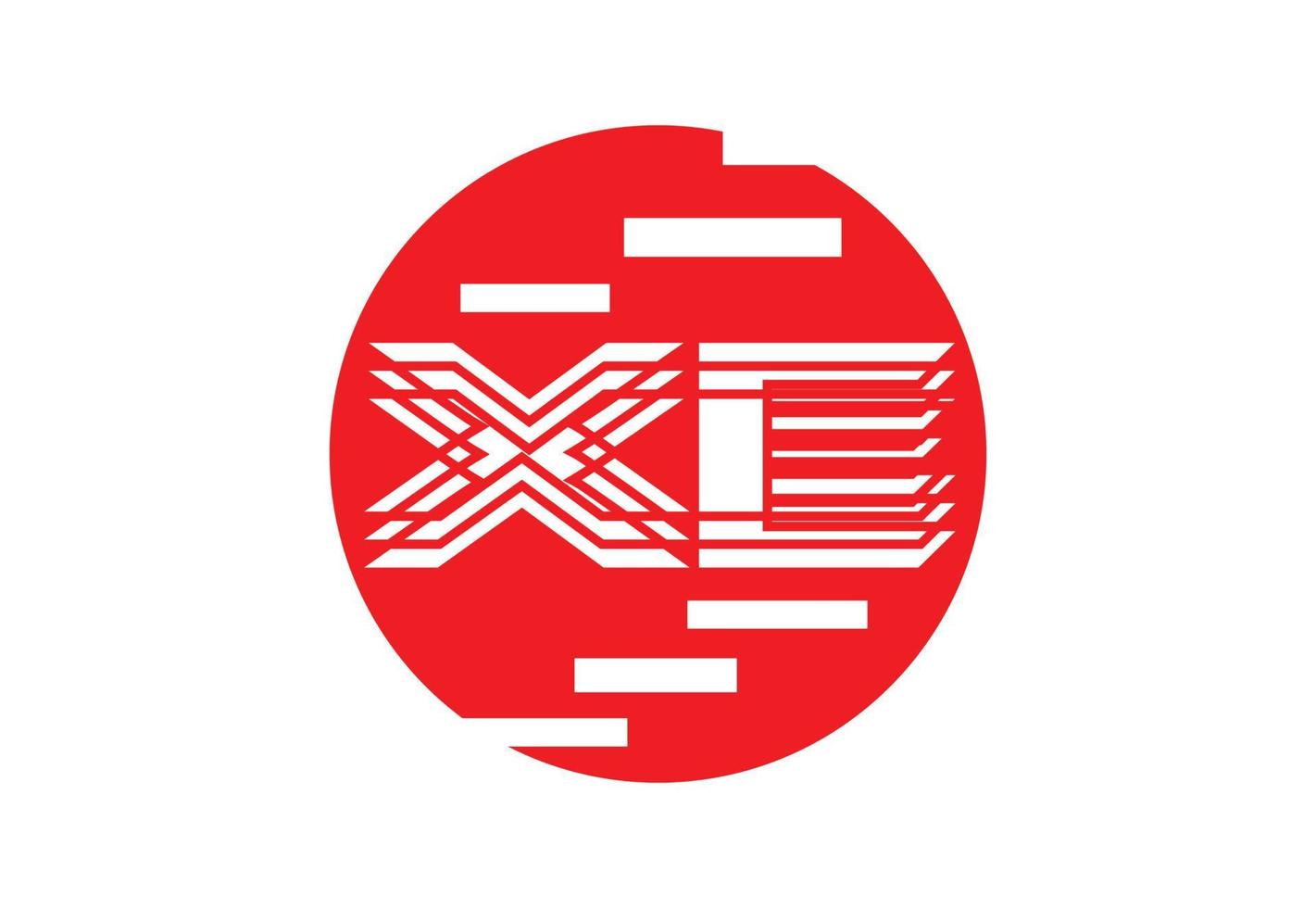 xe carta logotipo e ícone Projeto modelo vetor